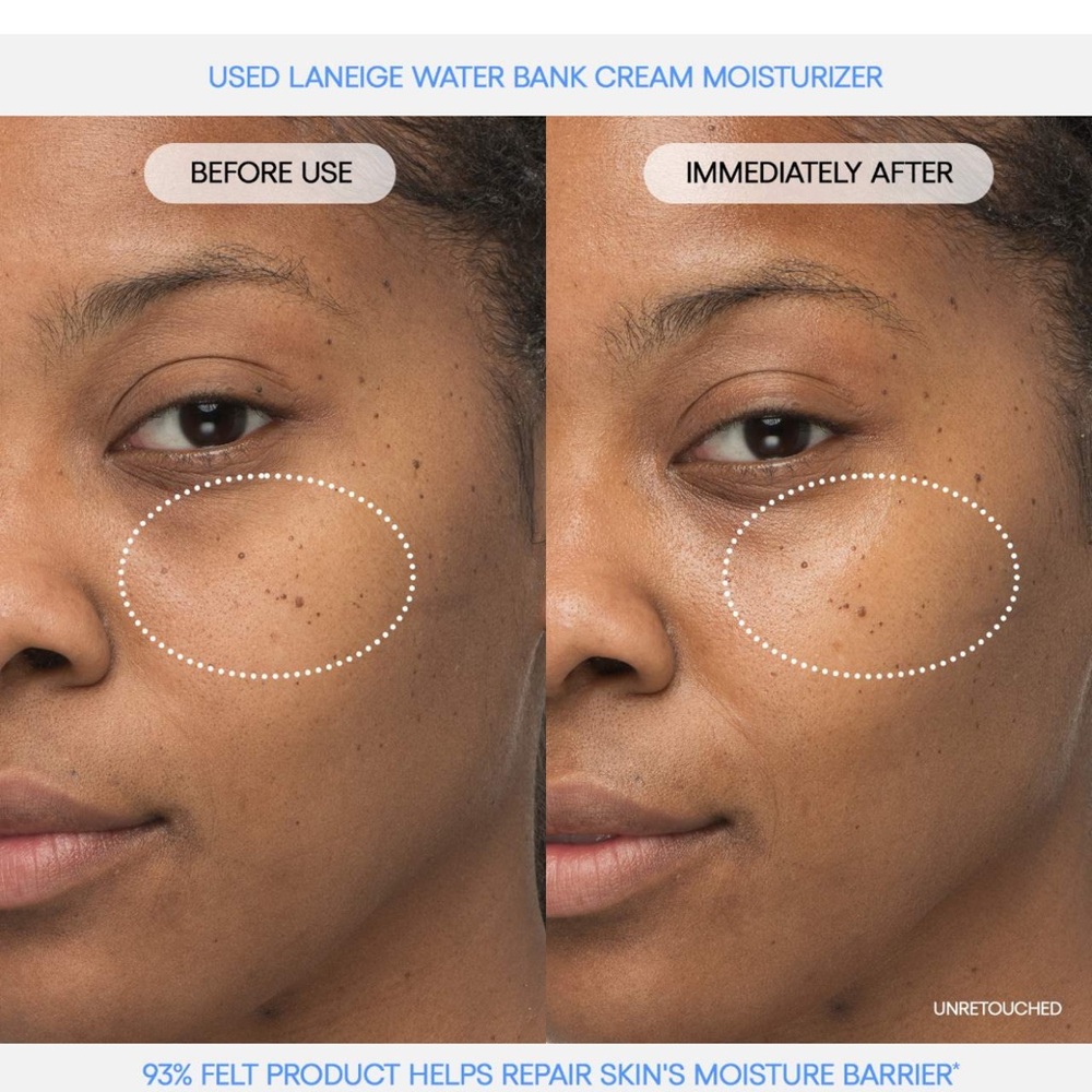 LANEIGE Water Bank Hyaluronic Cream - Soft Blue - Picture 3 of 4